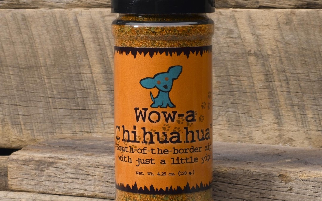 Wow-a Chihuahua seasoning bottle