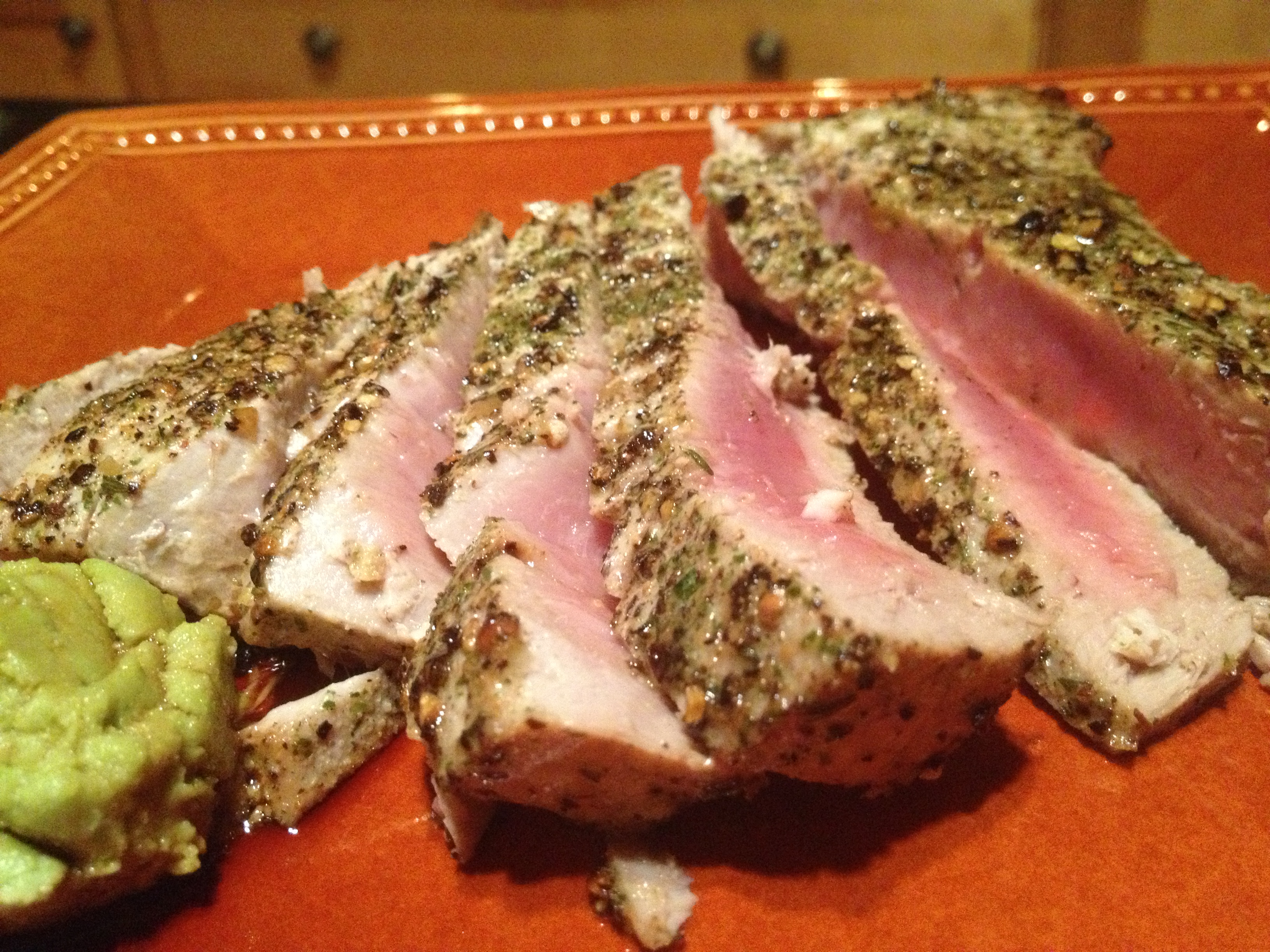 Seared Yellowfin / Ahi Tuna - Mom's Gourmet