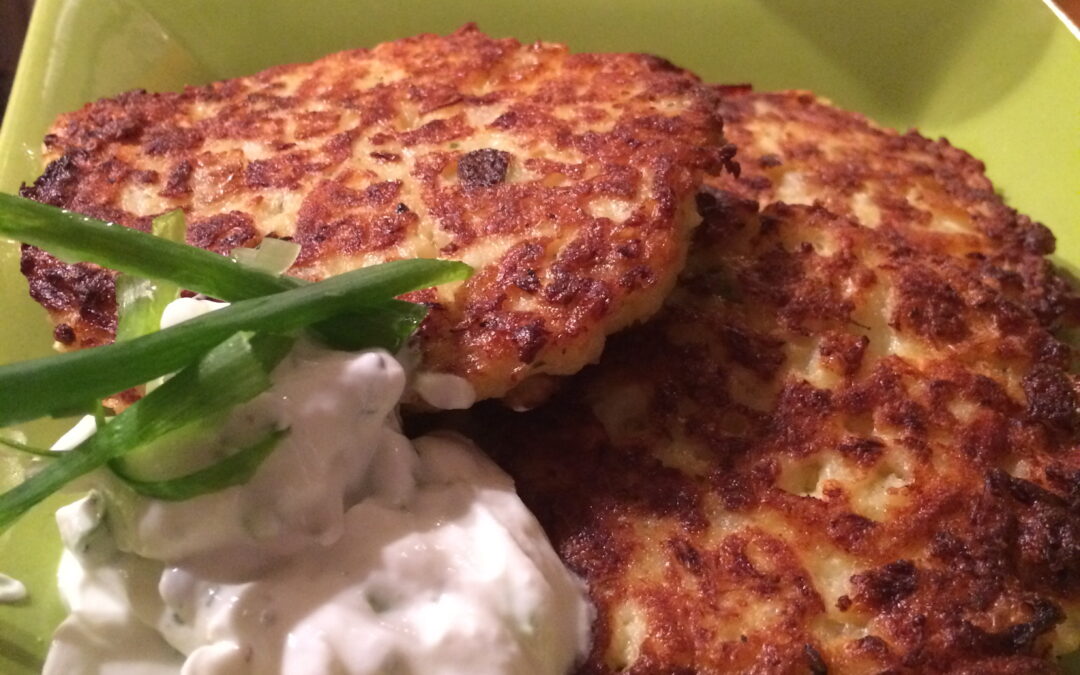 Cauliflower Fritters – Serves 4 – Adaptation of My Recipes