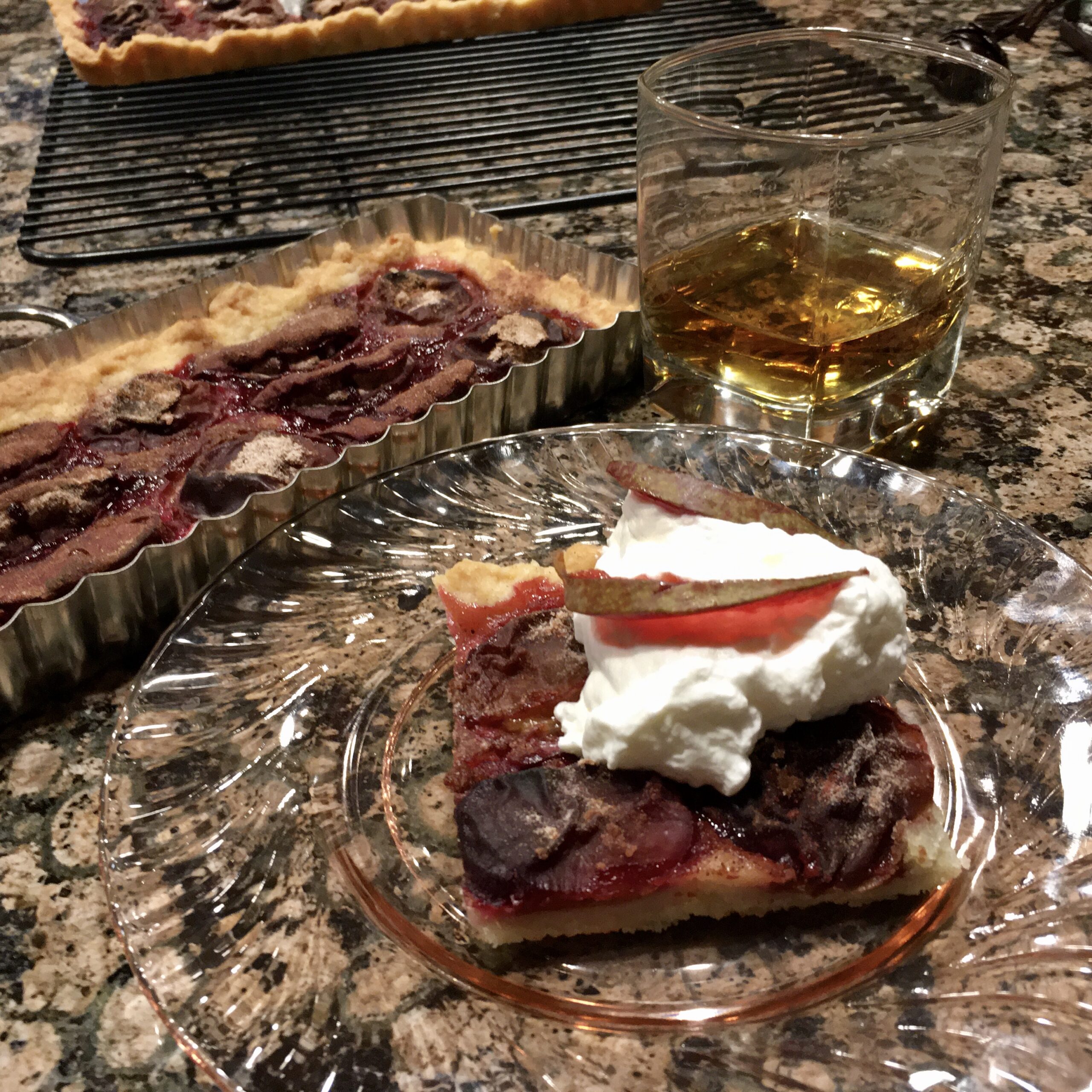 Lois's Plum Tart