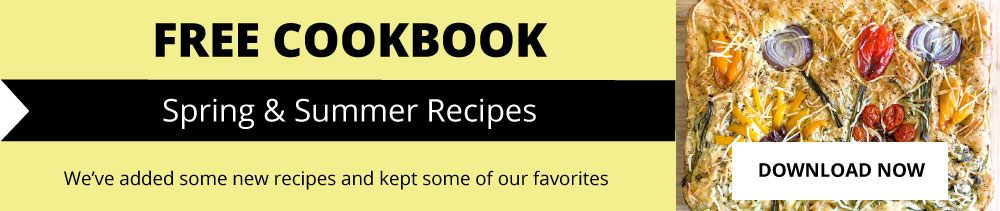 Free Cookbook with Spring and Summer Recipes