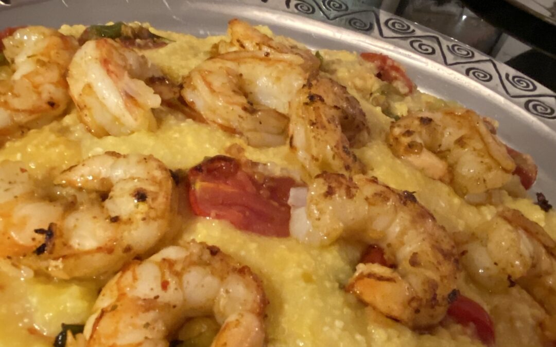 NOLA Shrimp & Grits – serves 4