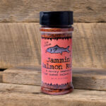 Jammin Salmon Rub bottle