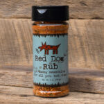 Red Dog Rub bottle