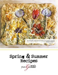 Spring & Summer Recipe Cookbook from Mom's Gourmet